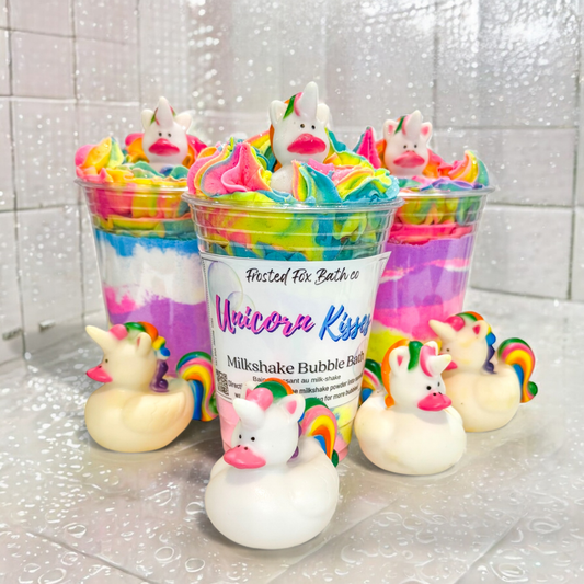 Unicorn Kisses milkshake bubble bath