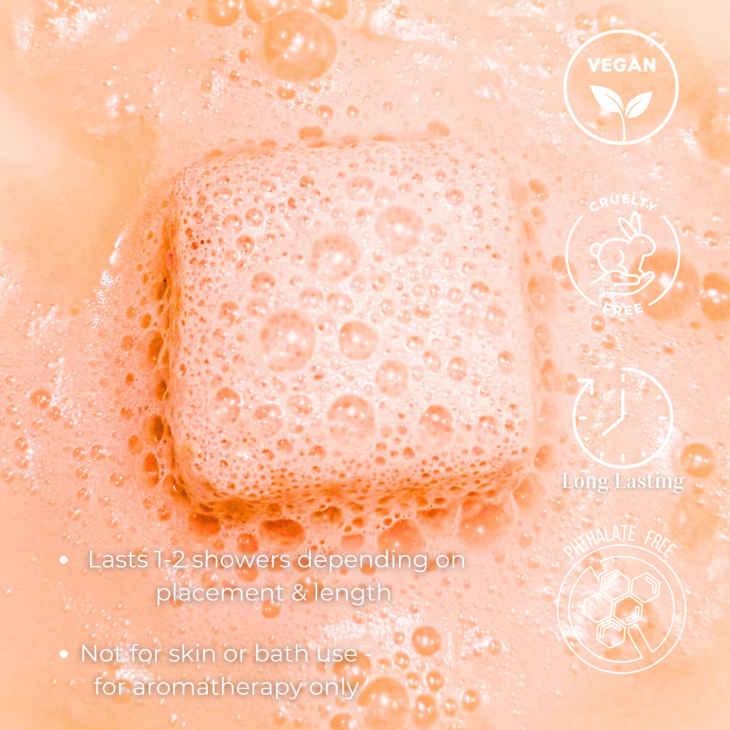 Good fu*king vibes shower steamers