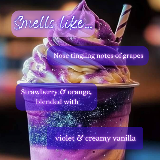 Grape Crush foaming sugar scrub