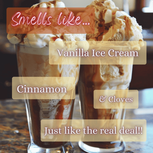 Rootbeer Float foaming sugar scrub