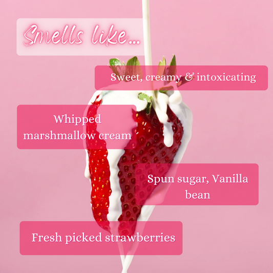 Strawberry cream Shea butter lotion