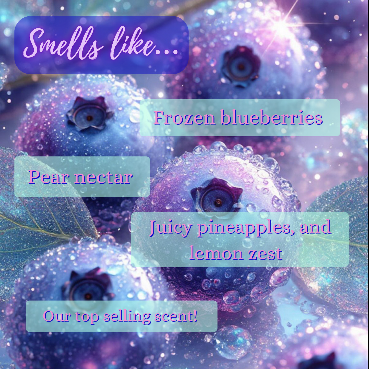 Blueberry Slushie Shimmer body oil