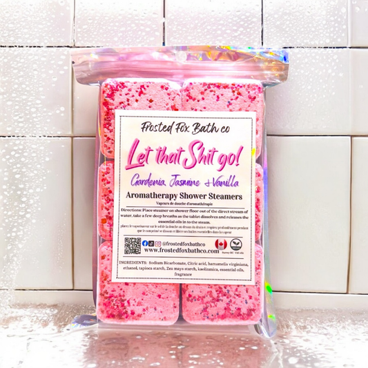 Let that shit go! shower steamers