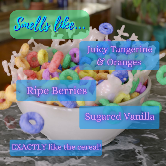 Fruit Loops fizzy bath dust
