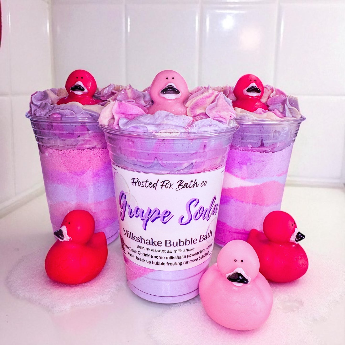 Grape Soda Milkshake Bubble Bubble
