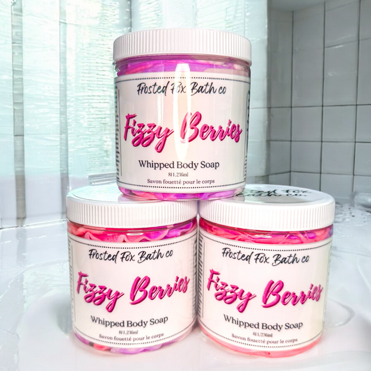 Fizzy Berries Whipped Soap