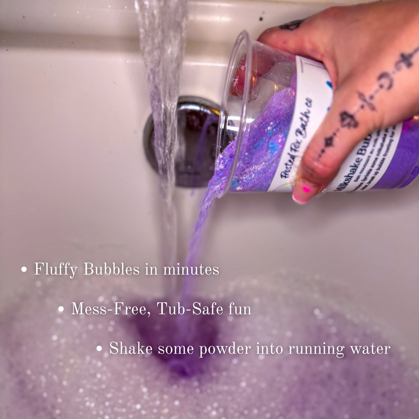 Grape Soda Milkshake Bubble Bubble