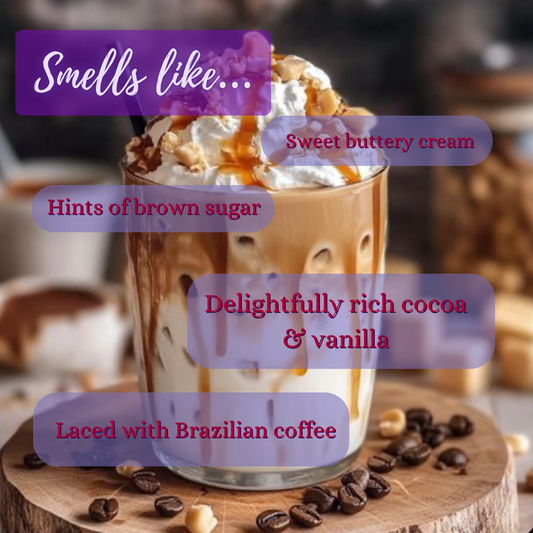 Vanilla Cold Brew Foaming Sugar Scrub