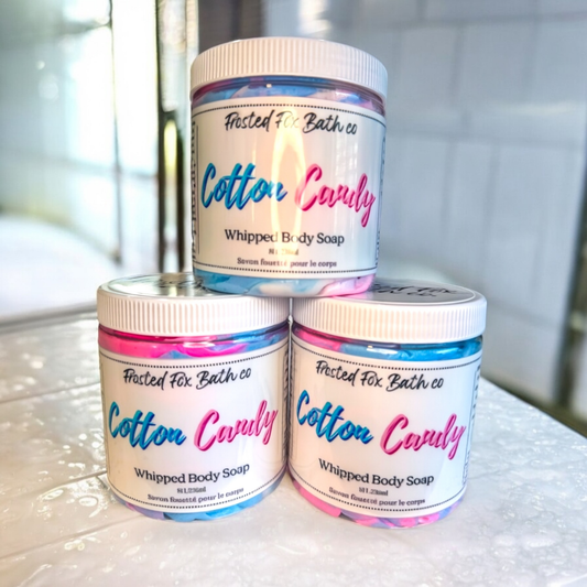 Cotton Candy whipped soap