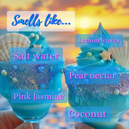 Mermaid Magic fizzy bath dust