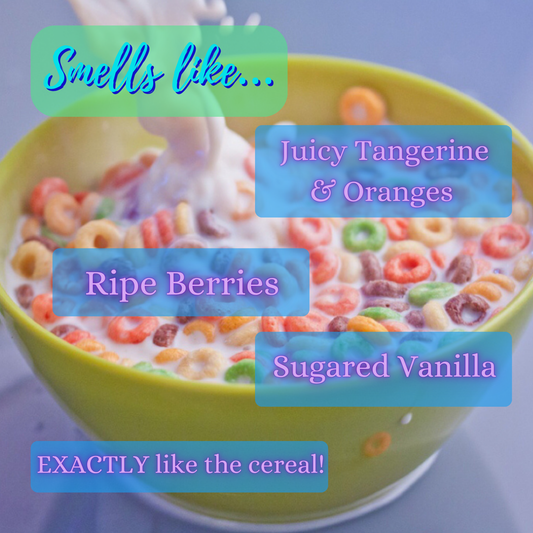 Fruit Loops foaming sugar scrub