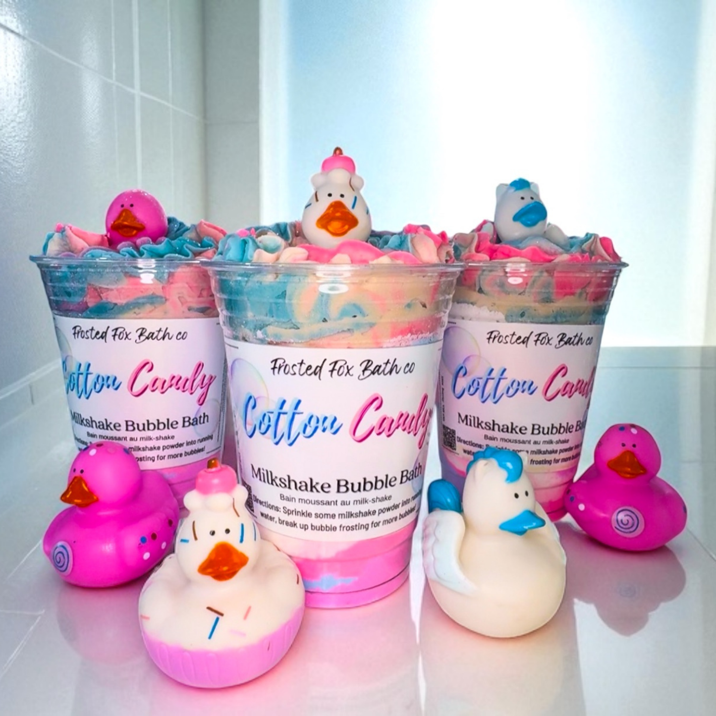 Cotton Candy milkshake Bubble bath