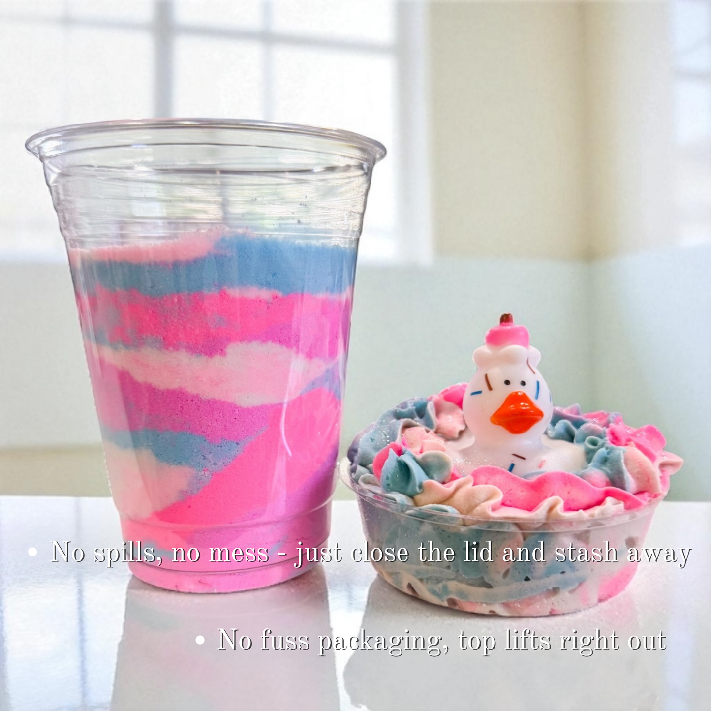 Cotton Candy milkshake Bubble bath