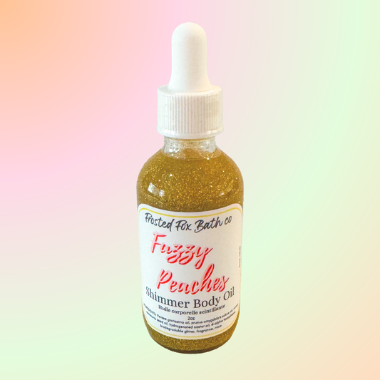 Fuzzy Peaches Shimmer body oil