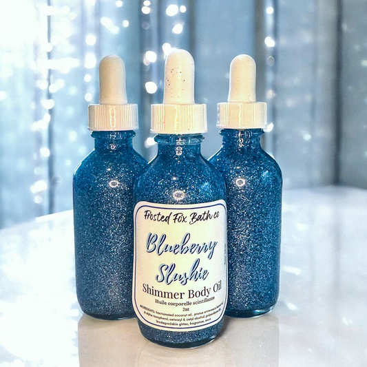 Blueberry Slushie Shimmer body oil