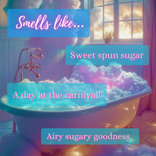 Cotton Candy milkshake Bubble bath