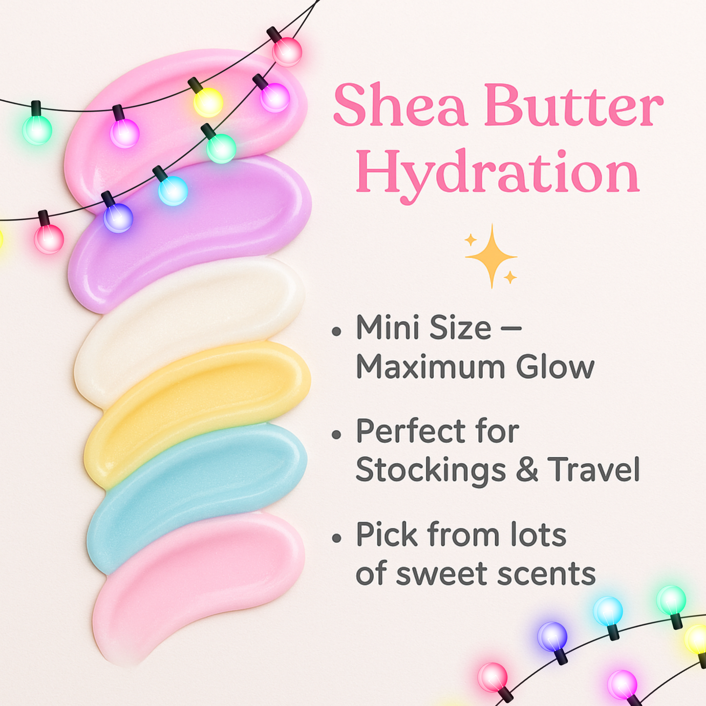 Mini Shea Butter Lotions - Stocking Stuffers