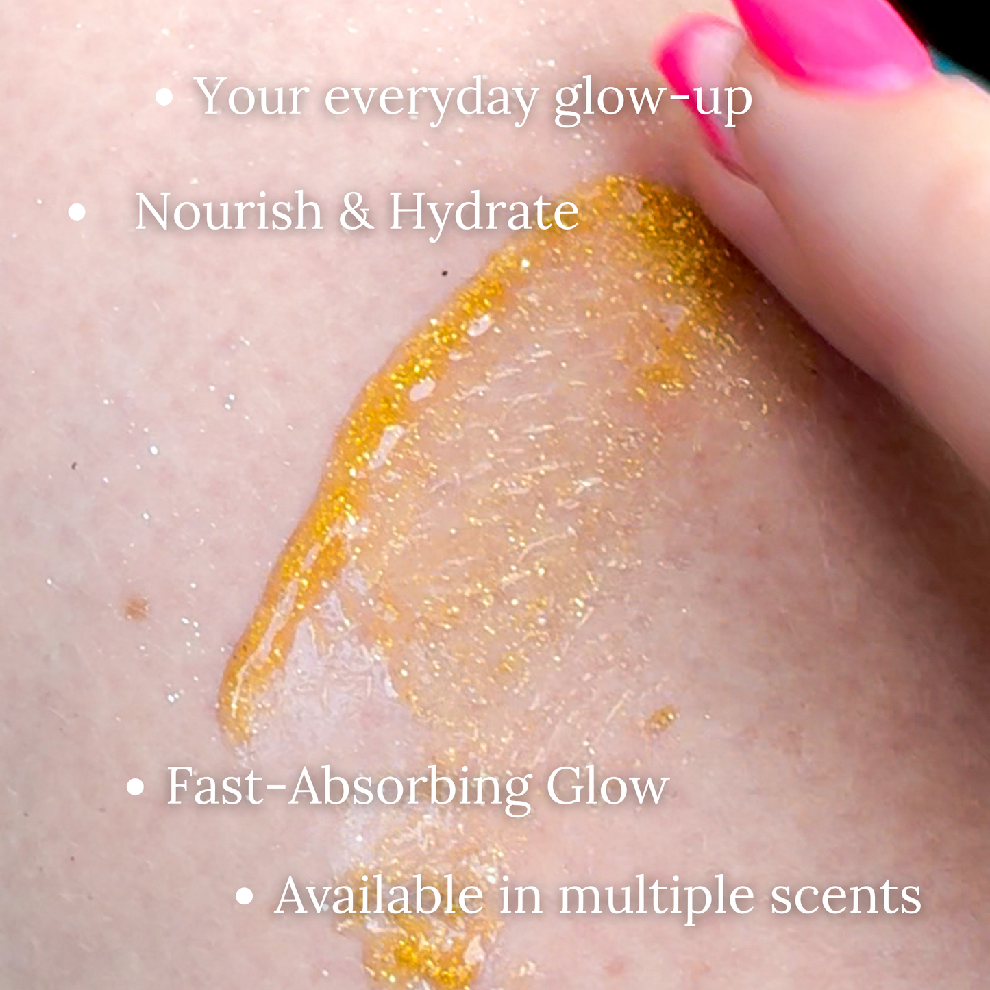 Fuzzy Peaches Shimmer body oil