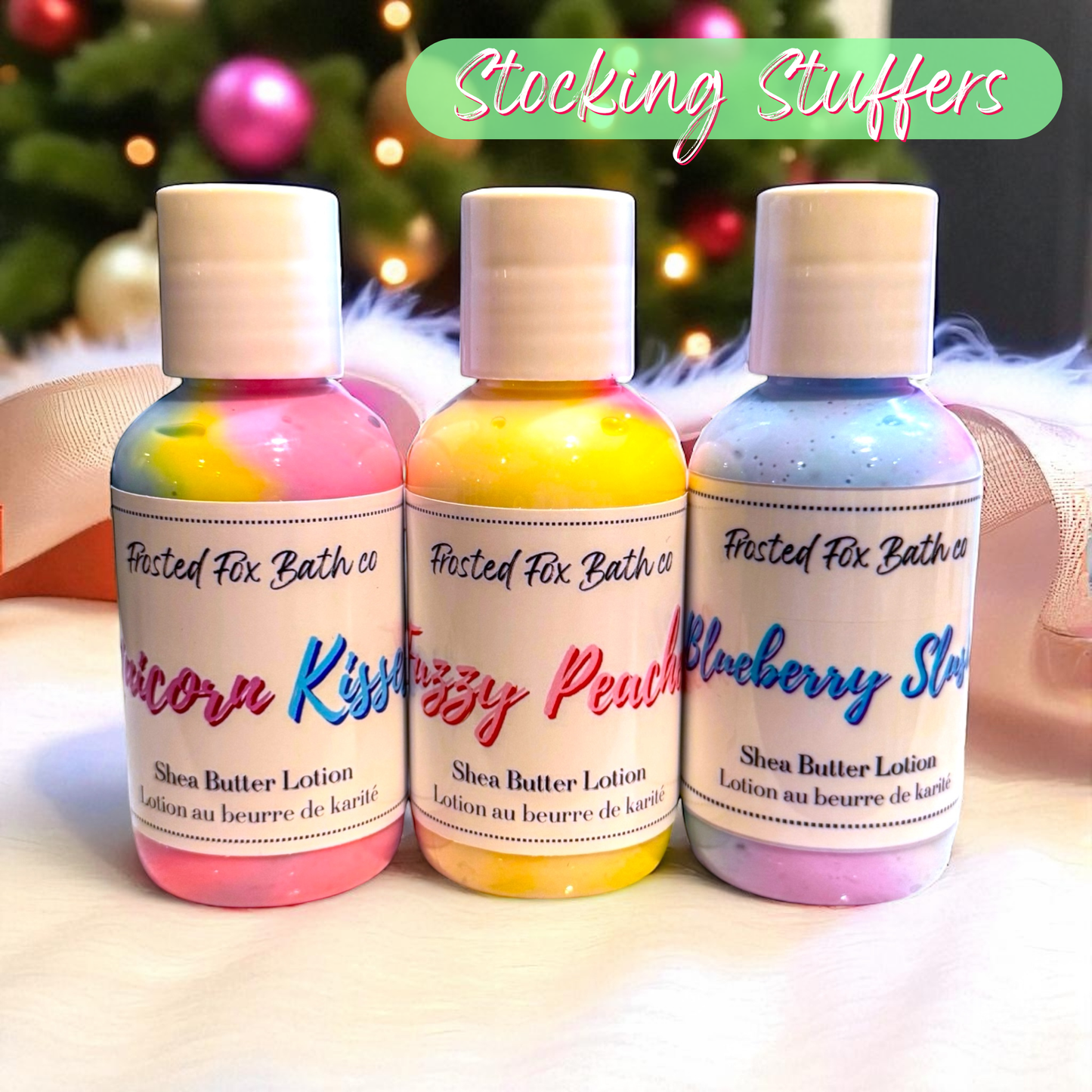 Mini Shea Butter Lotions - Stocking Stuffers