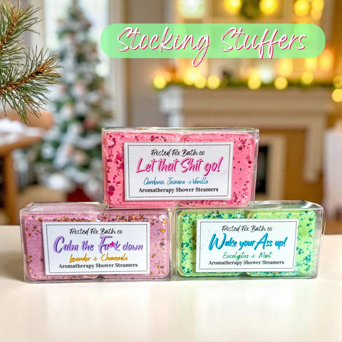 Shower Steamer Duos- Stocking Stuffers