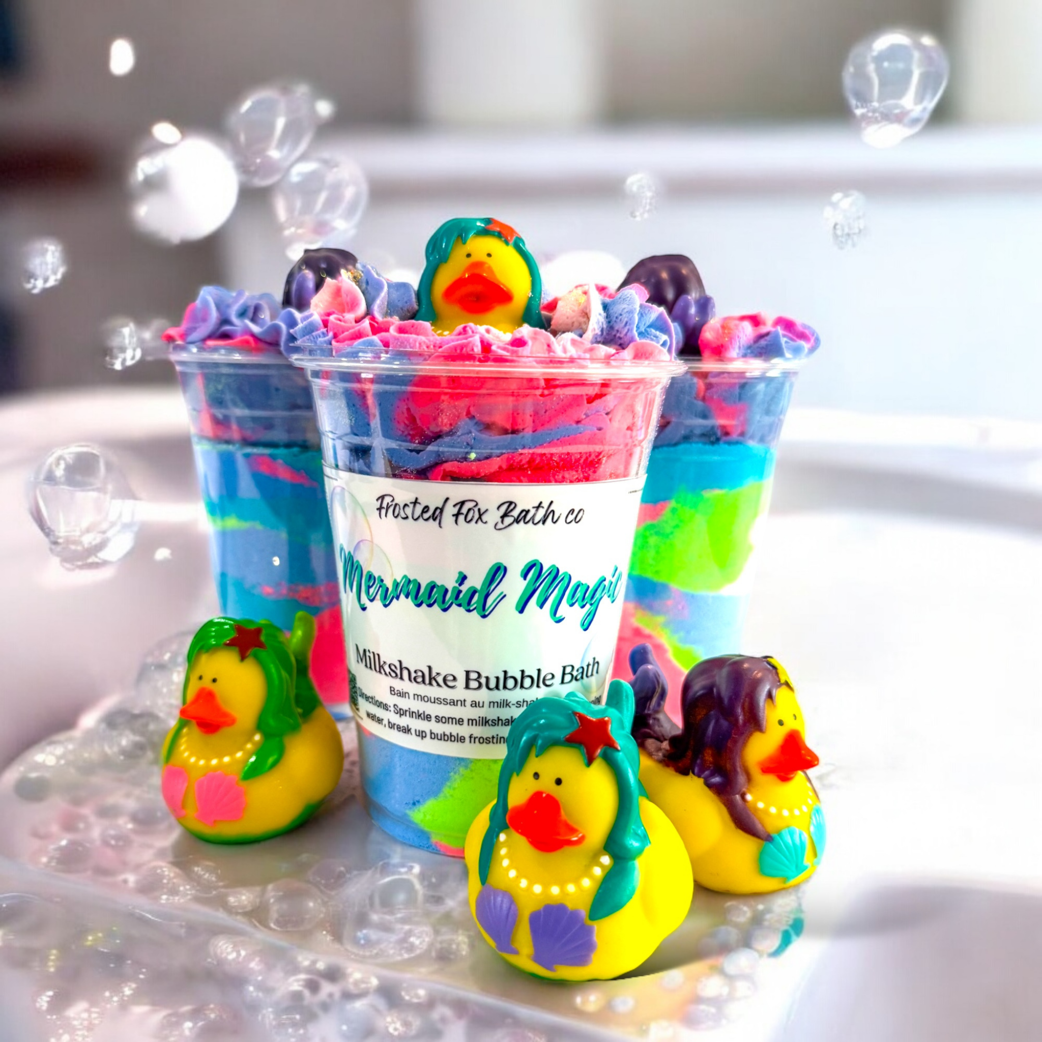Mermaid Magic Bubble Bath – Frosted Fox Bath co