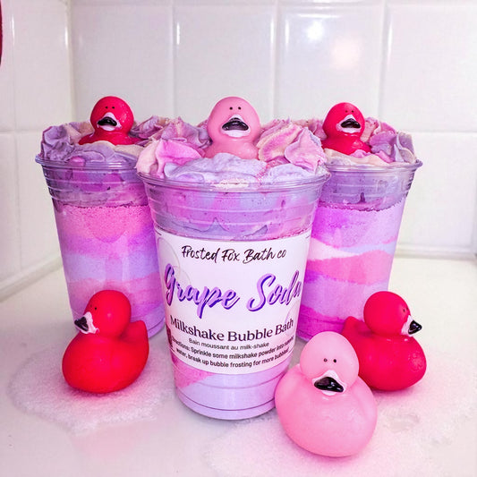 Grape Soda Milkshake Bubble Bubble