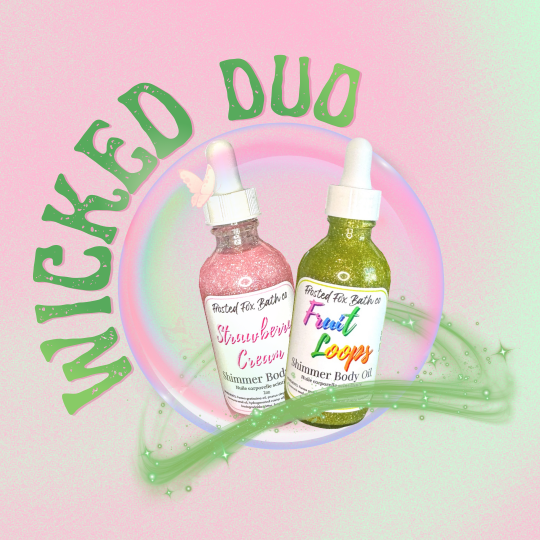 Wicked Shimmer Body Oil Duo