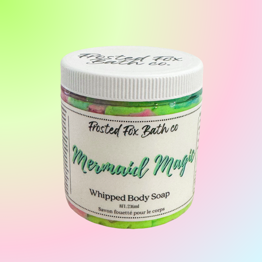 Mermaid Magic whipped soap